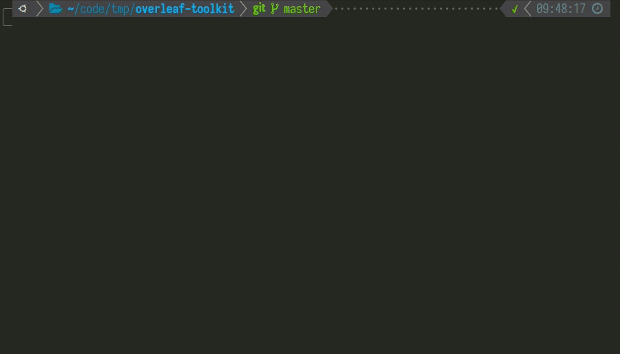 Demonstration of the upgrade script